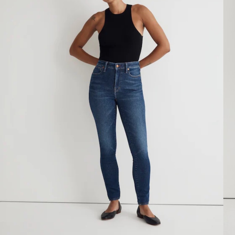 Madewell curvy highrise skinny jeans 27